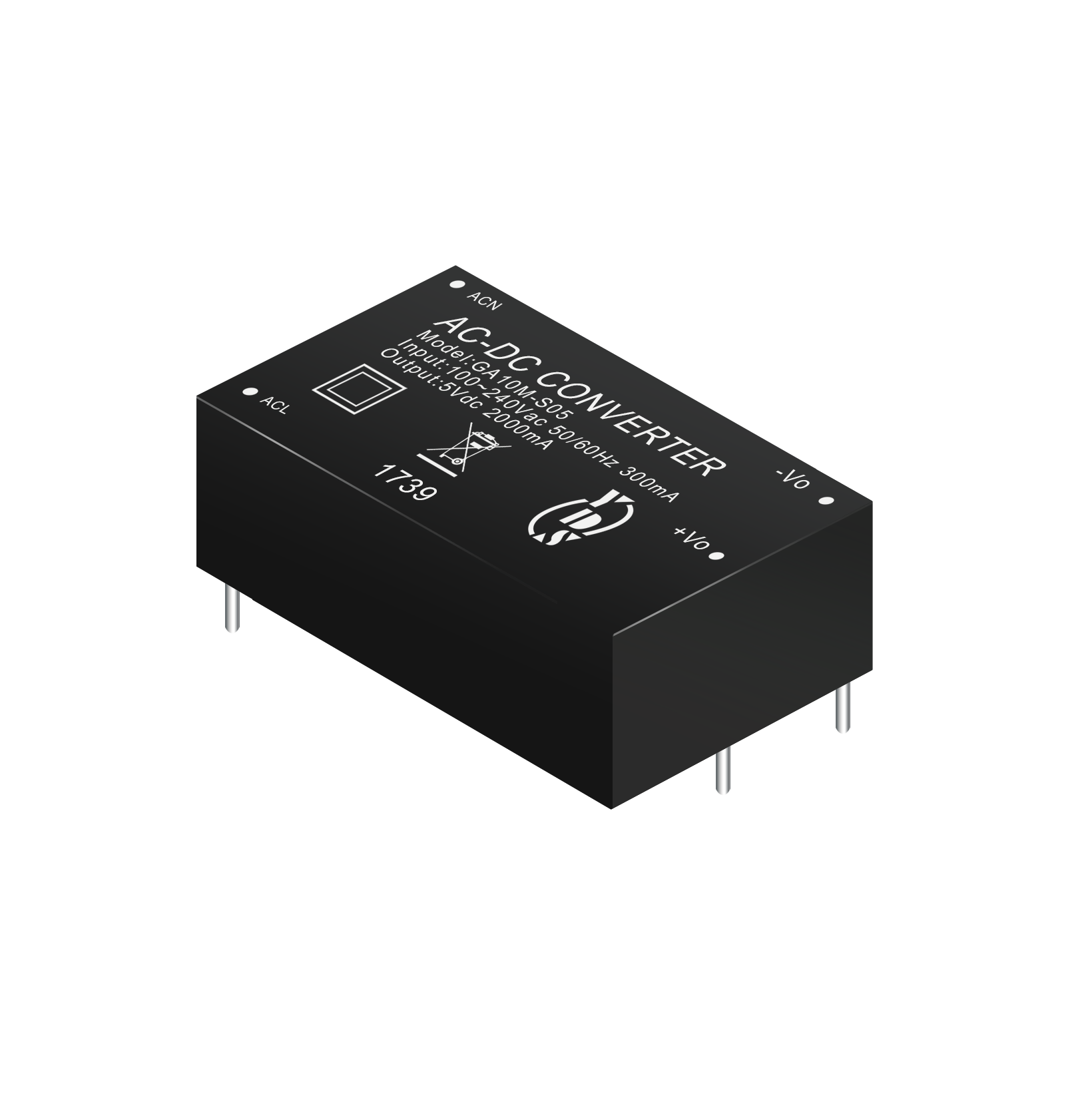 PCB Mount Medical AC DC Power Supply